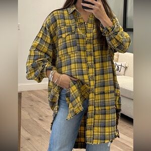 Talulah oversized flannel